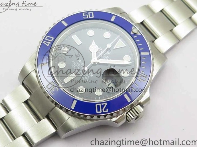 MiroTime 0211 Submariner 41mm 126619 LB BP Maker Black Dial on SS Bracelet A Tailored 2610